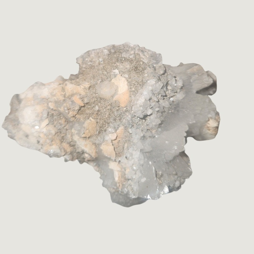 Natural Raw White Quartz Crystal Cluster Mineral Specimen Rough Stone 3.5 Inch